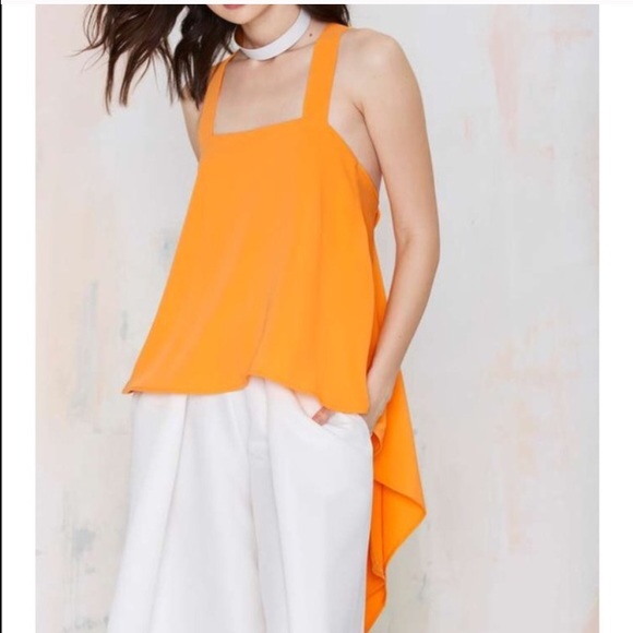 ASILIO orange top - Picture 1 of 5